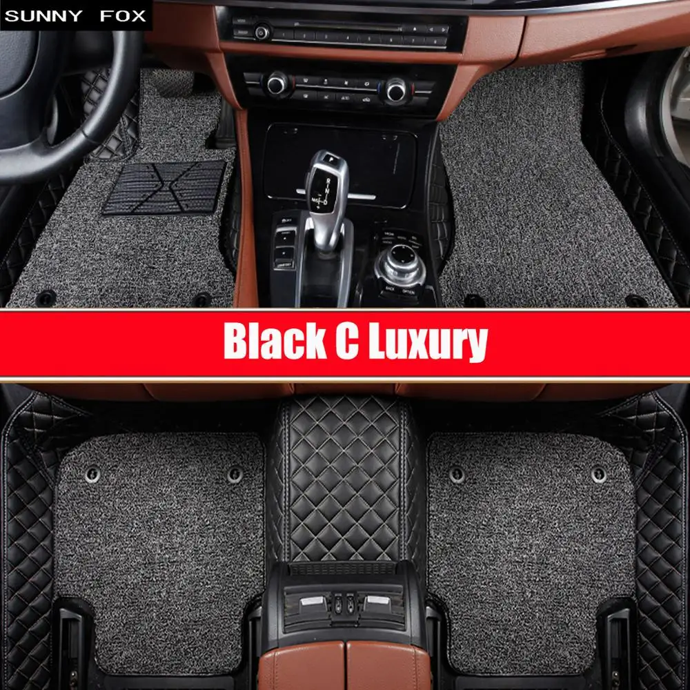 Автомобильные коврики SUNNY FOX для Mercedes Benz E class W211 W212 S211 S212 E200 E220 E280 E300 E320 E350, вкладыши для ковров