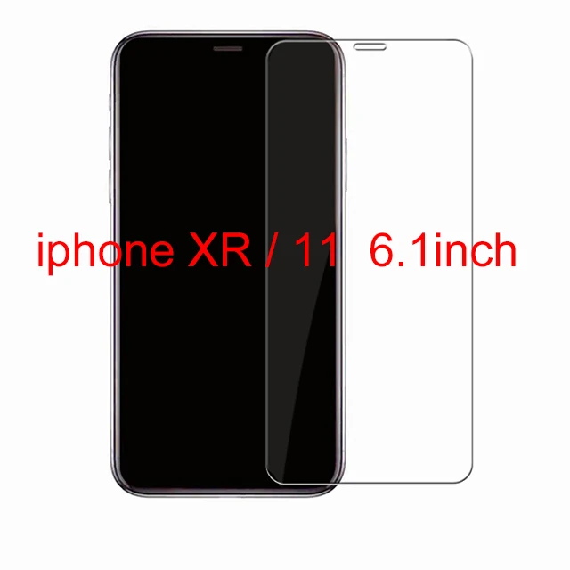 Защитное закаленное стекло для iphone 7 6 6s 8 plus 11 pro XS max XR стекло для iphone 7 x xr Защитное стекло для экрана на iphone 7 6s 8 - Цвет: For iPhone XR 11