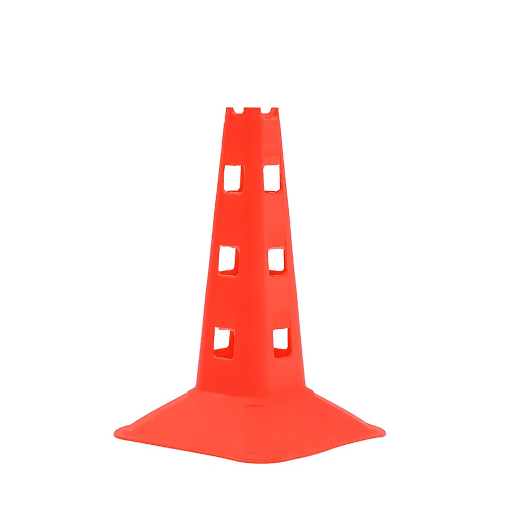 Cones for Soccer 32cm Soccer Training Sign Dish Pressure Resistant Cones Marker Discs Marker Bucket PVC Sports Tools