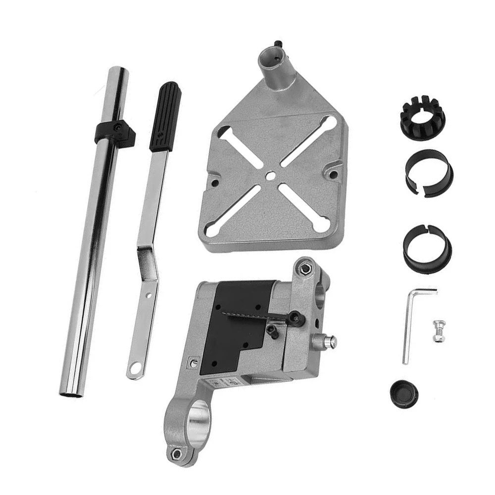 Электрическая дрель держатель пресс Стенд Ремонт верстак столешница зажим Цанга