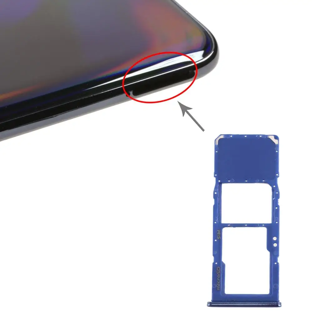 Лоток для sim-карты+ лоток для карт памяти Micro SD для Galaxy A70