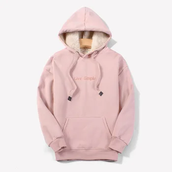 

Sweatshirts Casual Autumn Winter Unisex Hipster Matching Couple Gray Sweatershirt White