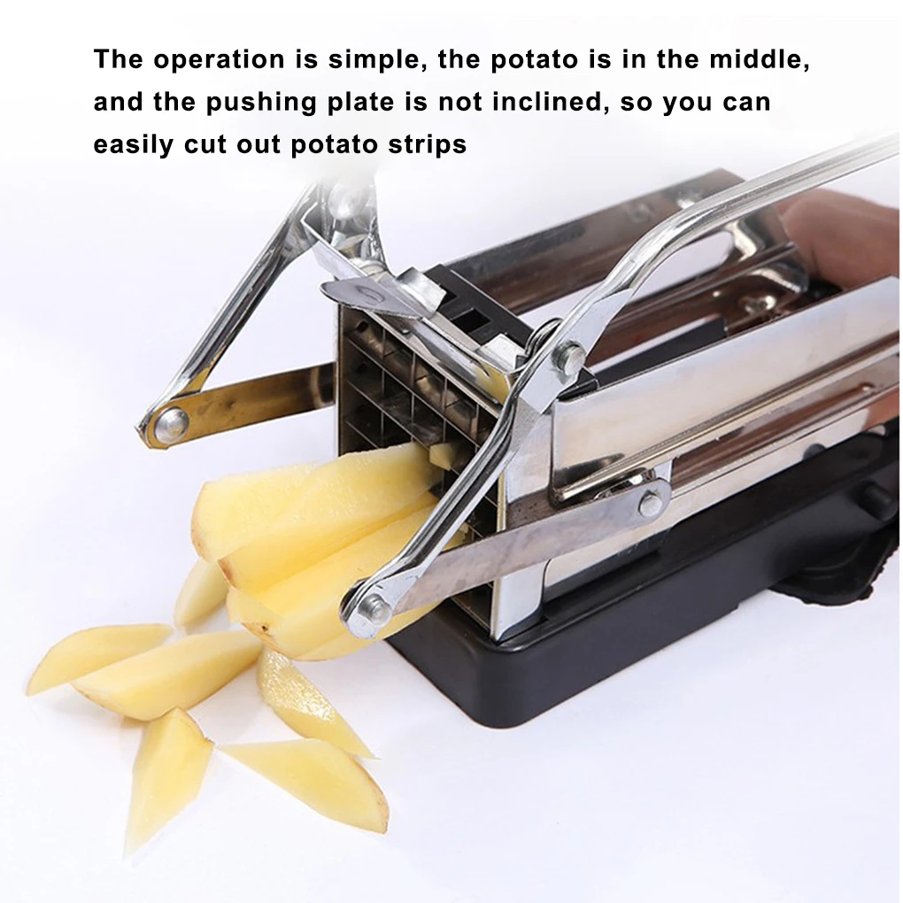 Potato Chip Slicer Manual Vegetable Chopper Machine For Kitchen