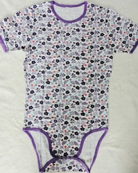 Purple ladybug bodysuit/adult onesie/adult baby romper/abdl clothes