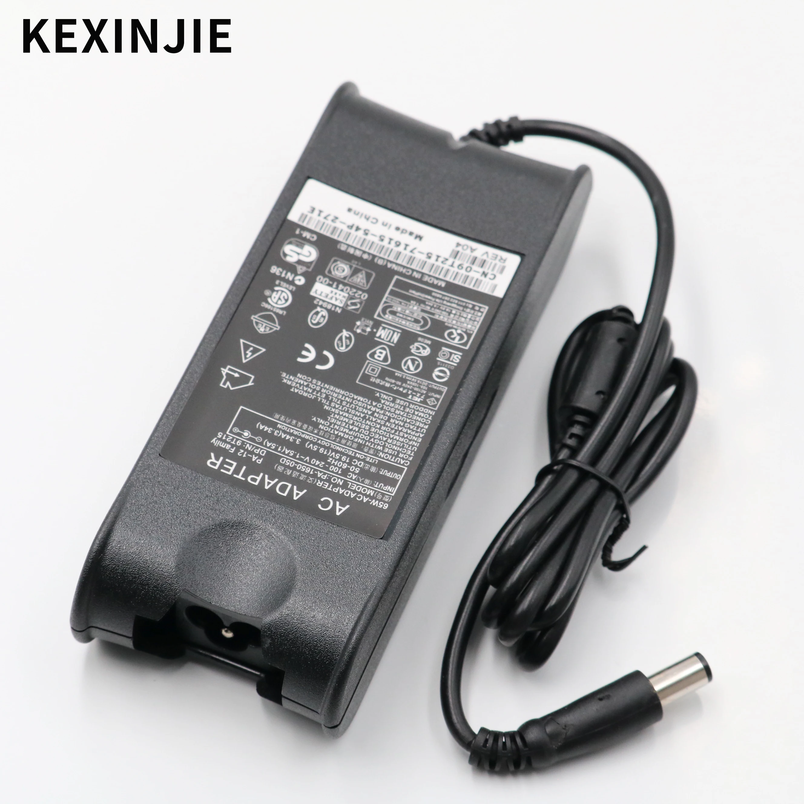 Cargador de fuente de alimentación para ordenador portátil, adaptador de CA para DELL Vostro 3360 3460 3560 2420 2421 2520 2521 19,5 V 3.34A 65W