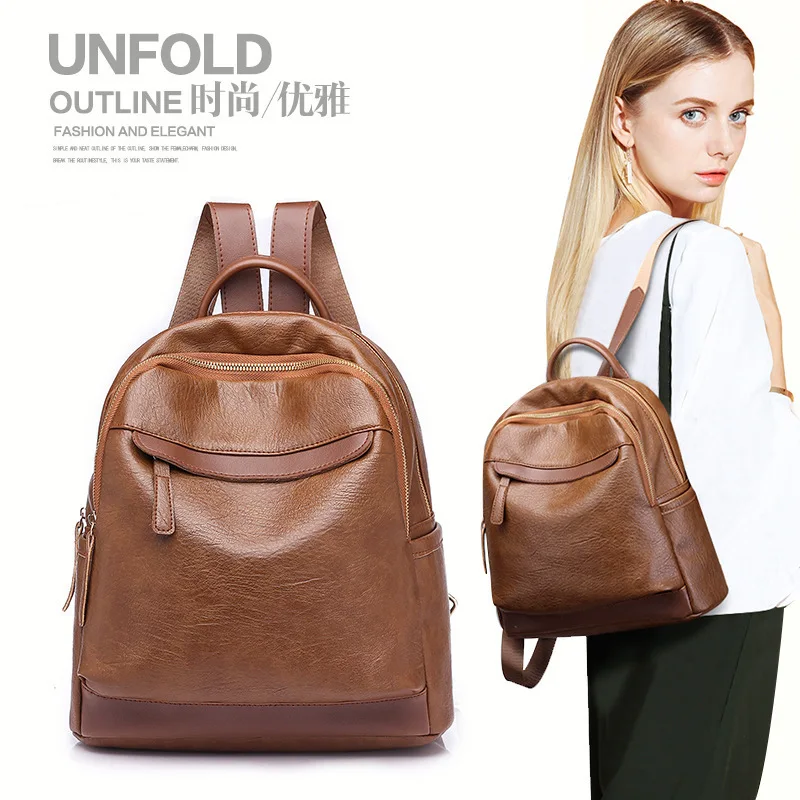 

New Style Fashion Europe And America Popular Glorious Simple Backpack Amoy Supply of Goods 228