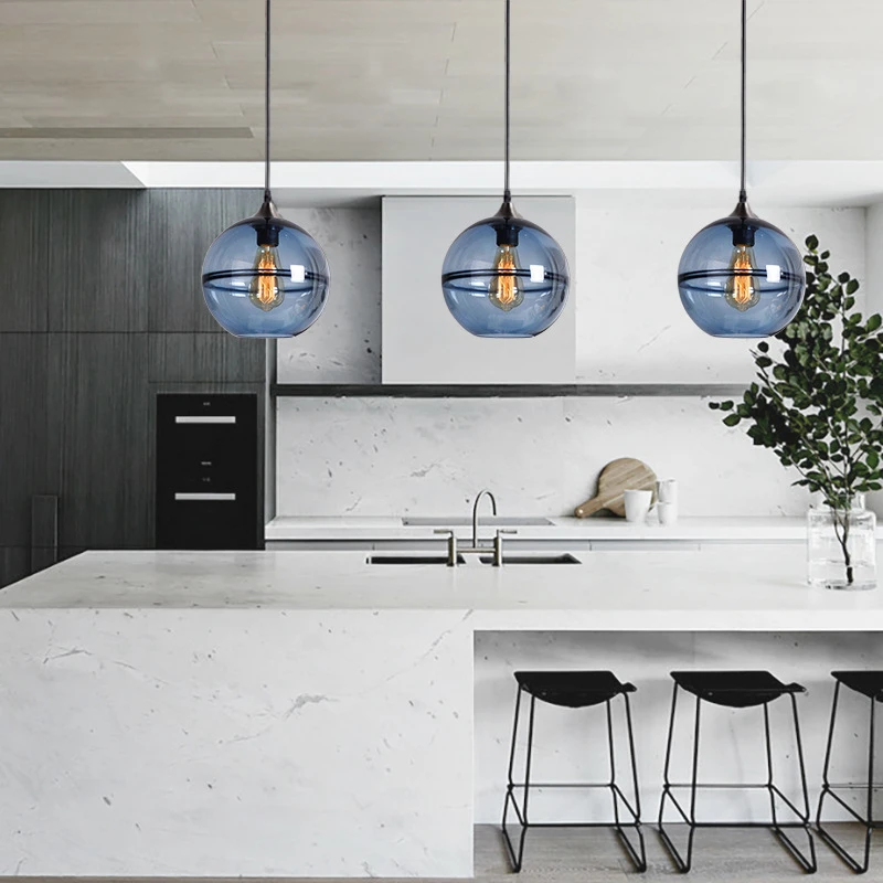 Artpad Pendant Light Modern Glass Lampshade Warm White Ceiling Hanging Lamp Bedroom Restaurant Pendant Lamps Lighting E27 Pendant Lights Aliexpress aliexpress