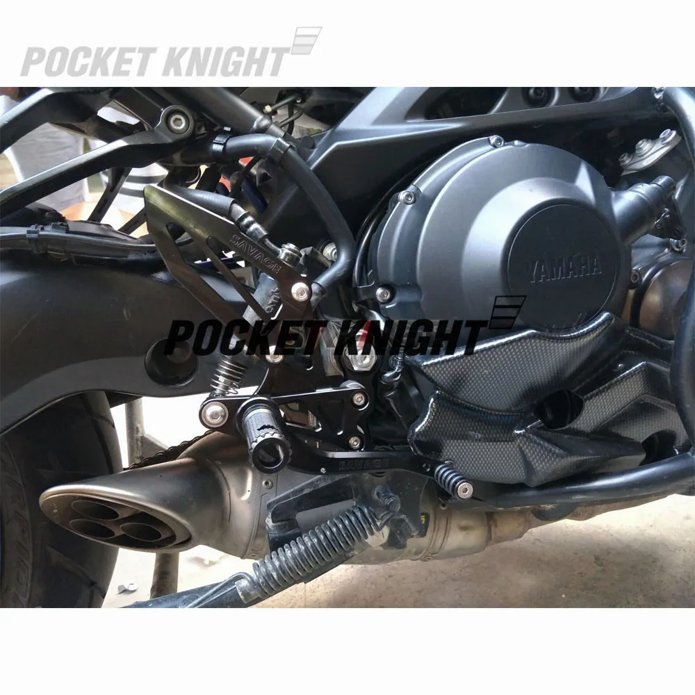 Rider спереди подножка подножки для YAMAHA MT-09 FZ-09 FJ-09 MT09 Tracer 900/GT XSR 900- на мотоцикле шарнирные задние