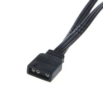 

ARGB Control 5V 3Pin Extension Cable Adapter for AURA AS-US/MSI Motherboard B95C