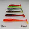 Pêche Leurres Souples Appât 5 pcs 10 cm 5.6g Pêche Vibro Ver Leurre Souple De Pêche Carpe Appâts De Silicone doux Swimbait ► Photo 3/6