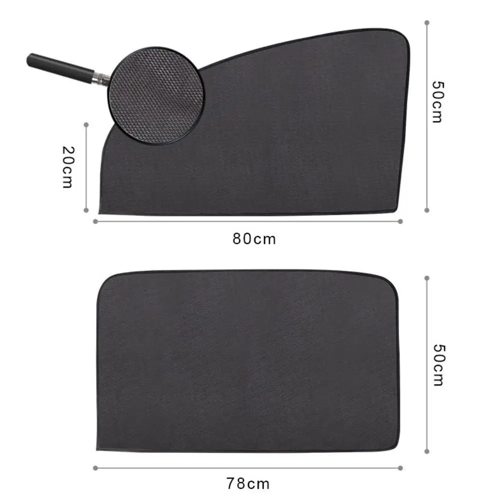 

Magnetic Car Window Sun shade UV Protection Car Curtain Visor Elastic Window Sunshade Side Summer Window Mesh Sun Protectio N6W8