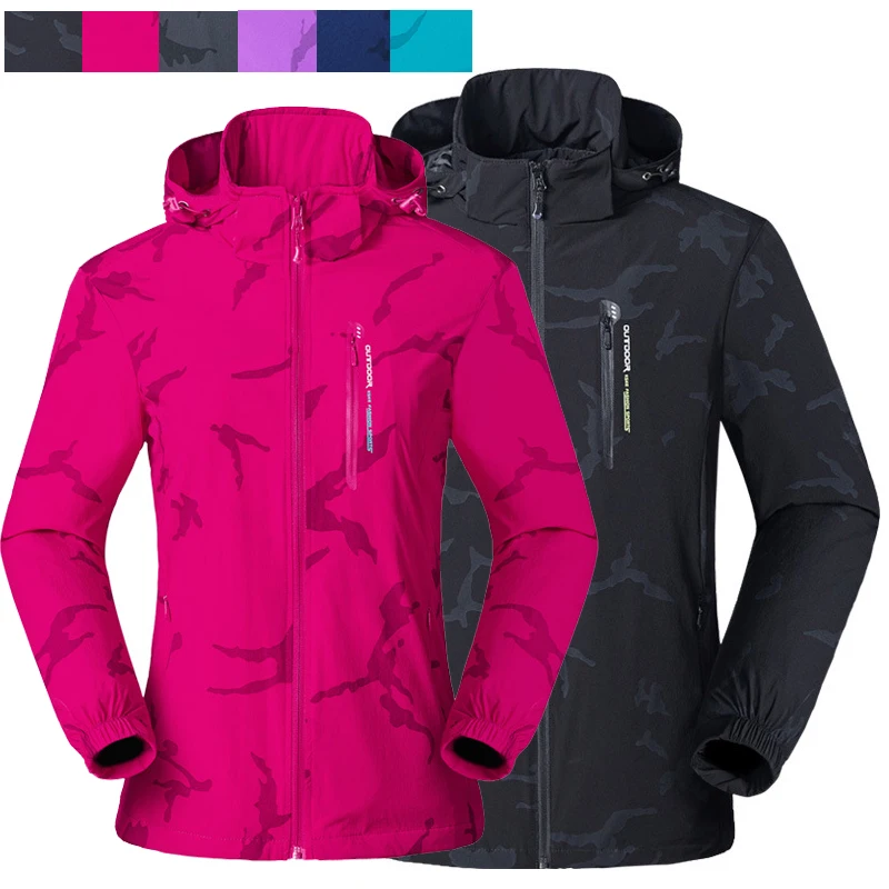 SJ-Maurie для женщин и мужчин водонепроницаемые зимние куртки для улицы L-5XL походная куртка для походов ветровка для рыбалки альпинистская походная одежда