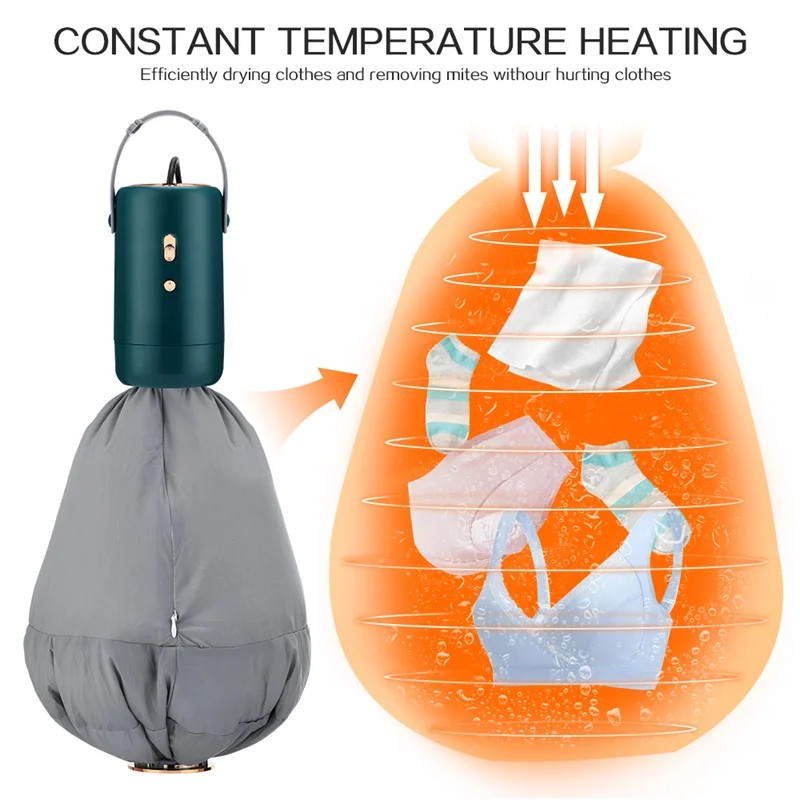 Mini Electric Clothes Dryer Portable Shoes Heater Drying Warm Blanket