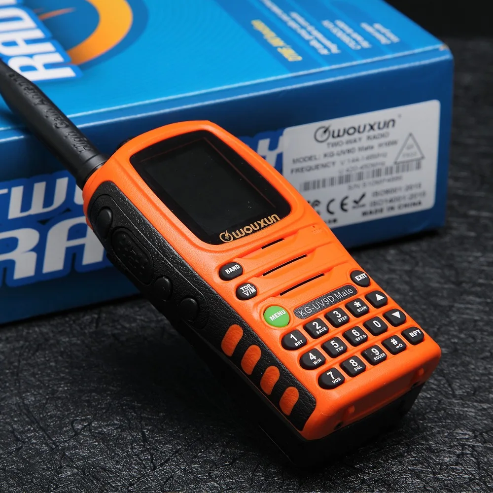 Wouxun KG-UV9D mate 10 Вт Высокая мощность 3200 мАч 7 полос(Air Band) перекрестный ретранслятор рация обновление KG-UV9D плюс Ham радио
