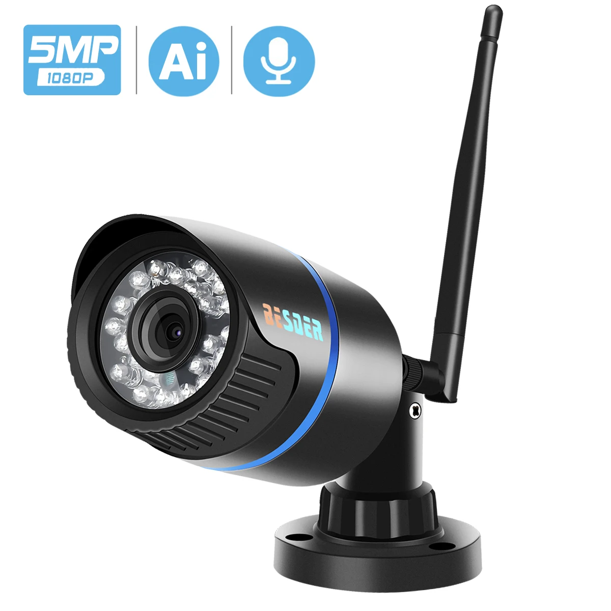 5mp Ip Camera Wifi Outdoor Ir Night Vision 3mp Audio Wireless Cctv Camera 1080p Hd Motion Detect Icsee Security Wifi Ip Camera Yoosee Ip Camera Ip Camera Wifiip Camera Aliexpress