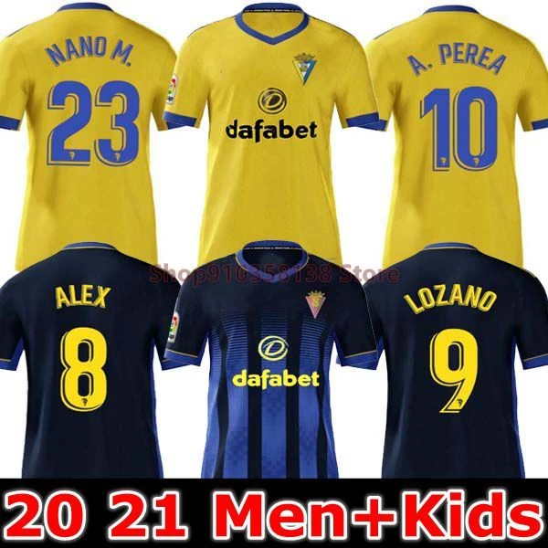 2020 CÁDIZ camisetas de fútbol CF 20 21 LOZANO Bodiger Juan Cala CAMISETA ASCENSO una LIGA SANTANDER de fútbol _ - AliExpress Mobile