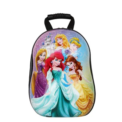 Disney детская школьная сумка с мультяшным автомобилем, принцесса, яичная скорлупа, рюкзак для детей дошкольного возраста, Студенческая сумка на плечо, рюкзак для путешествий - Цвет: 6