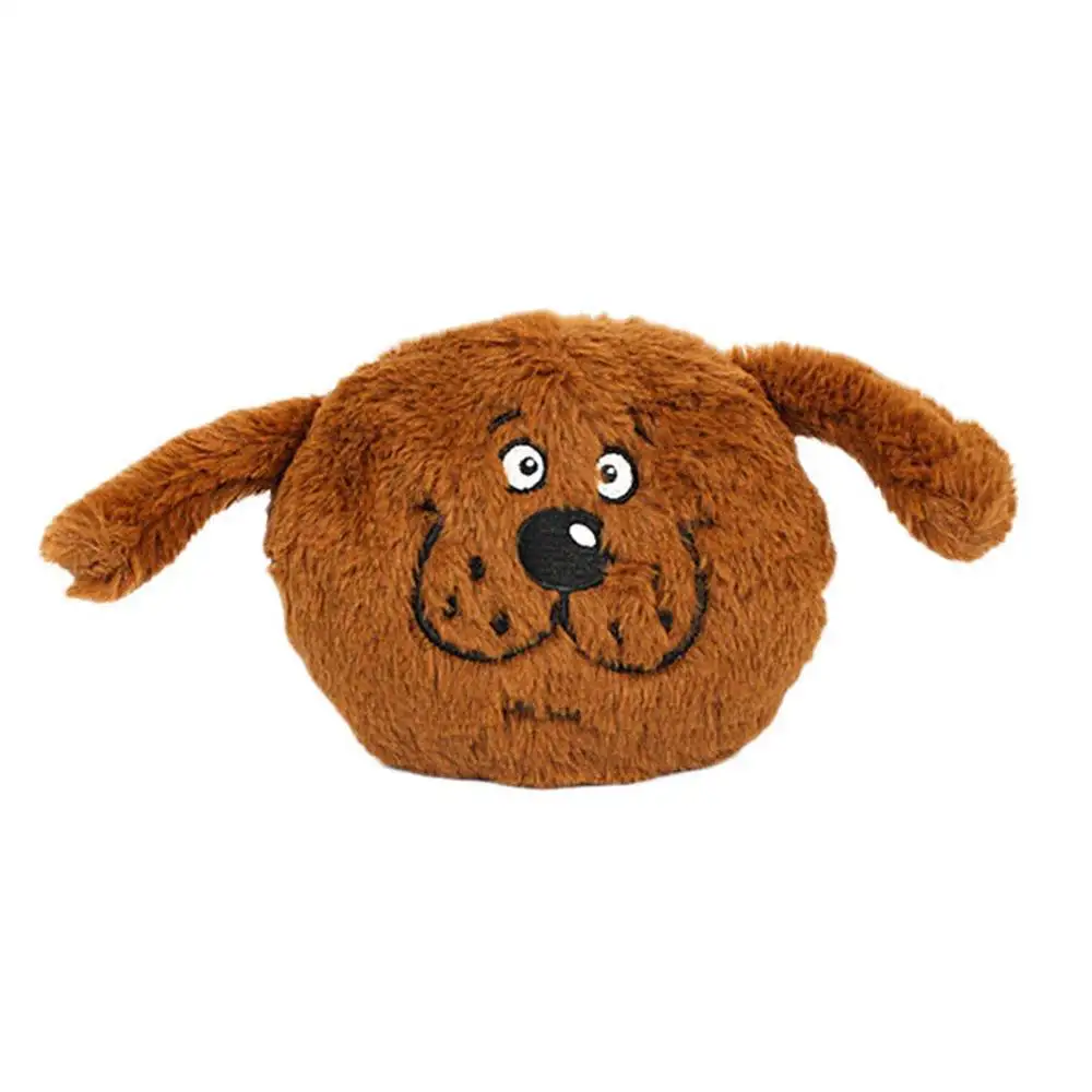 new 1PCS pet toy automatic poppy puppy toy plush bouncing ball interactive bitinnteractive Shake Screening Toy Pet Supplies
