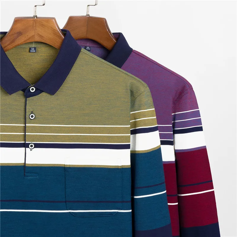 Бренд Tace& Shark polo рубашка мужская с длинным рукавом Модный Полосатый пуловер мужская Повседневная футболка поло рубашка для мужчин