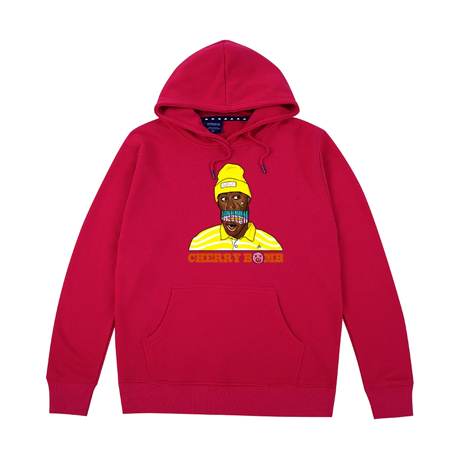 Принадлежности для гольфа cherry bomb Tyler The Creator OFWGKTA кататься на коньках рисунок Frank Ocean Harajuku с цветочным принтом толстовки для мальчиков, свитшот, унисекс для мужчин и женщин