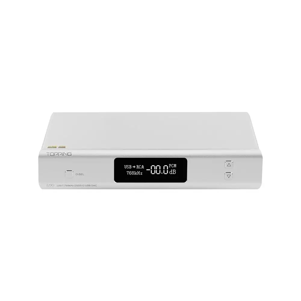 Топ D90 HIFI XMOS XU208 USB DAC AK4499 CAR8675 Bluetooth 5,0 LDAC DSD512 Hi-Res аудио декодер