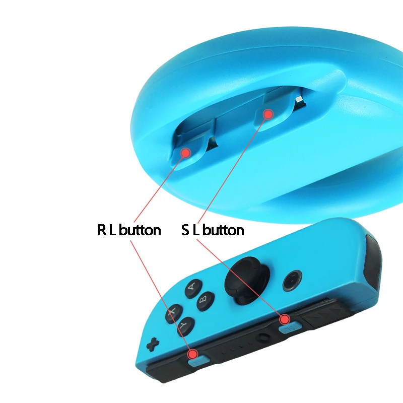 2 шт переключатель рулевого колеса для nintendo игровая ручка контроллеры направляющий контроллер Джойстик для kingd гоночных игр