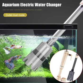 

Electric Gravel Cleaner Aquarium Fish Tank Automatic Siphon Vacuum Water Change Cleaning Tool J2Y