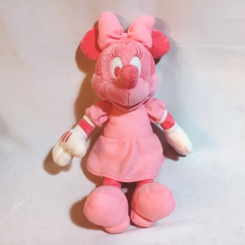 New Pink Minnie Plush For Girls 29CM Kids Stuffed Toys Children Gifts