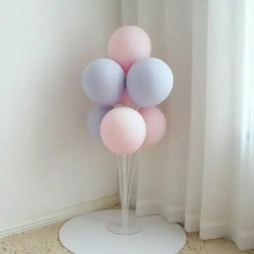 Limit 100 1-Set Column Upright Balloons Display Stand Wedding Party Decor Clear Balloon | Дом и сад