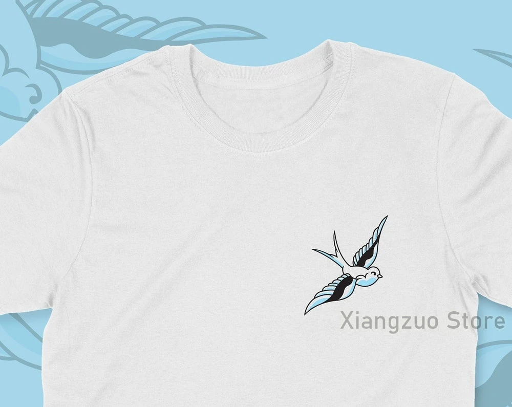 Swallow bird shirt Clearance