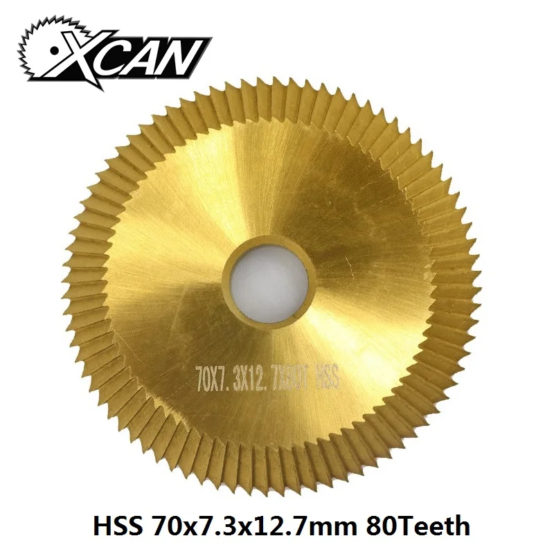 Günstig P253 Kostenloser versand High Speed Stahl 70*7,3*12,7mm 80T Klinge für Wen Xing Schlüssel Schneiden maschine Schlüssel Klinge Schneiden Schlosser Werkzeuge