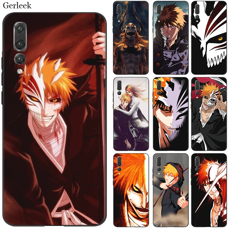 ТПУ чехол для мобильного телефона huawei Y6 Y5 Y7 Y9 mate 10 20 Nova 2i 2 3 3i 4 Lite Pro Bleach Ichigo полые