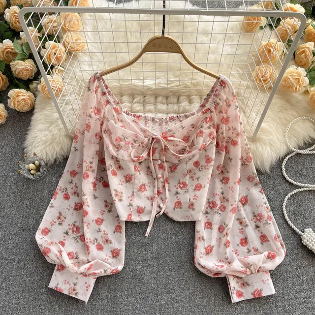 S.H ARAB SHOP قميص نسائي ربيعي لوليتا 2