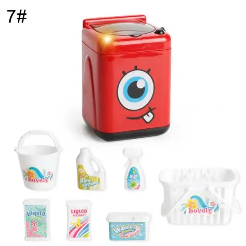 Wash Machine Моделирование кухни бытовая техника холодильник плита ролевые игры Образование игрушка - Цвет: Wash Machine