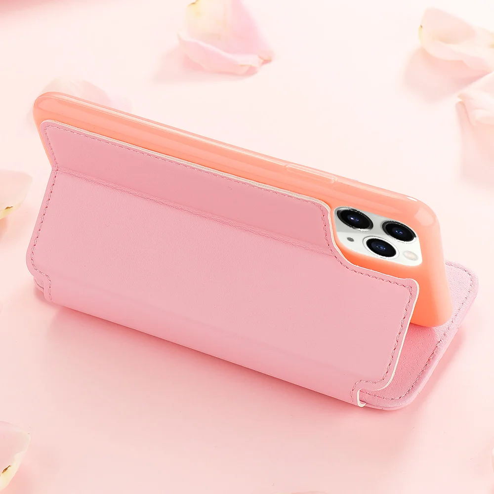 Pepmune Luxury Wallet Flip Phone Case For iPhone 11 Pro Max X Xr Xs Girl Cute Leather Cover For Apple 8 Plus 7 6S 6 5 5S SE Capa