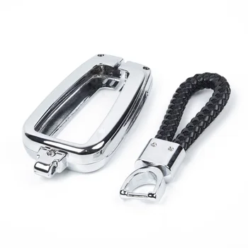 

Accessories Key Case Replacement Universal Spare Tool Holder Car Smart Silver