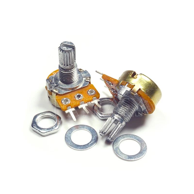 5pcs WH148 B1K B2K B5K B10K B20K B50K B100K B250K B500K B1M 3pin 15mm 1K 2K 5K 10K 20K 50K 100K 250K 500K 1M multiturn potentiometer linear potentiometer rotary potentiometer potentiometer kit trimmer potentiometer adjustable resistor electronic components