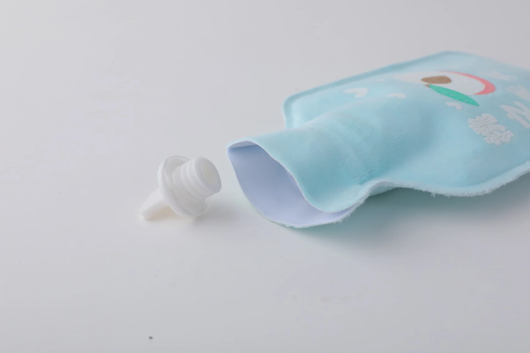 Chinese Style Fruit Hand Warm Hot Water Bottle Mini Hot Water Bottles Portable Hand Warmer Girls Pocket Hand Feet Hot Water Bags