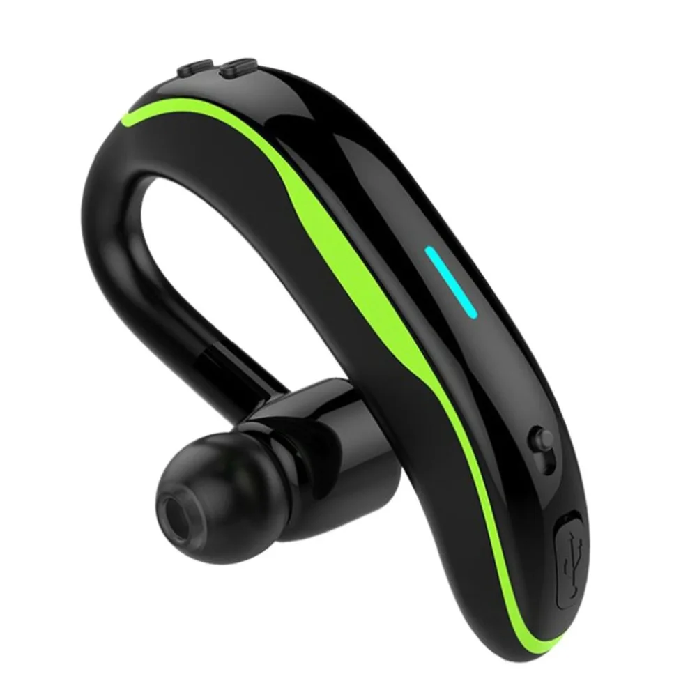 F600 беспроводные Bluetooth наушники вкладыши ушной крючок 180 градусов вращения 170 мАч один Handfree с микрофоном для вождения