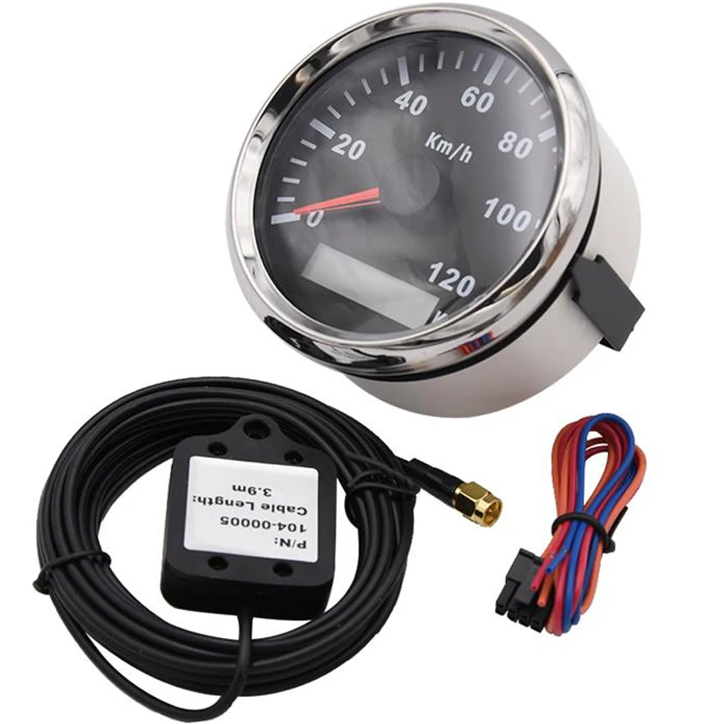 Универсальный цифровой GPS Спидометр 85 мм Speedo 120 км/ч для двигателя грузовика авто