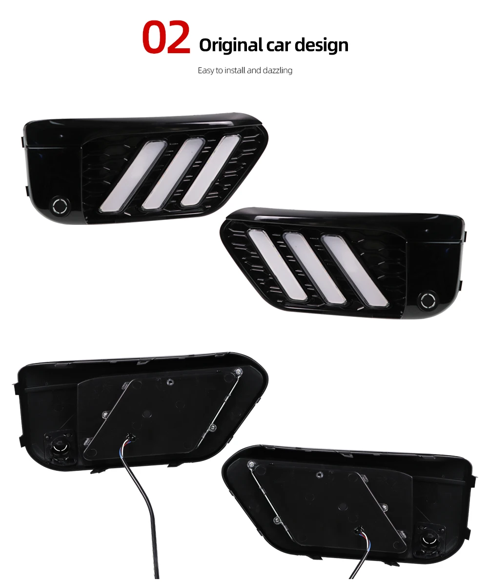 速--8-宝马X1三色野马款流光转向日行灯--英_07