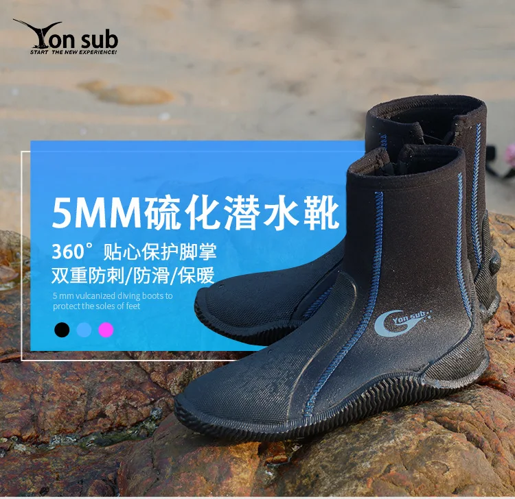 Diver Boots yon sub 5 мм обувь для подводного плавания противоскользящая Коралловая обувь для дайвинга сандалии производители настраиваемые