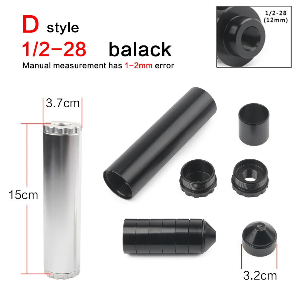 D-1-2-28 black Полный спектр алюминиевый 1/2-28 или 5/8-24 автомобильный топливный фильтр автомобильный растворитель ловушка для NAPA 4003 WIX 24003 - Цвет: D-1-2-28 black