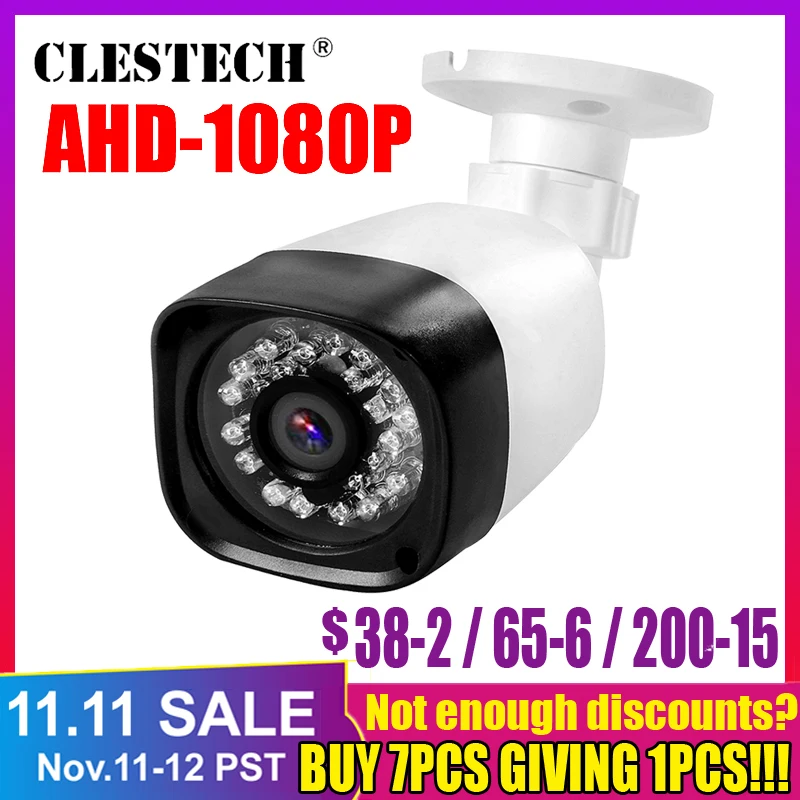 HD 3000TVL AHD CCTV камера 1080P 2.0MP sony IMX323 датчик в/на открытом воздухе ahd-n цвет домашнее наблюдение водонепроницаемый IP66 есть кронштейн