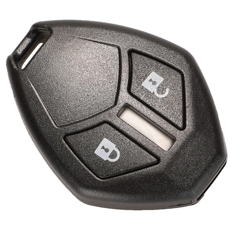 Jingyuqin без лезвия дистанционного ключа оболочки чехол Брелок для Mitsubishi Lancer Outlander Endeavor Galant 2+ 1/3+ 1 кнопки ключа автомобиля стиль - Количество кнопок: 2 Buttons