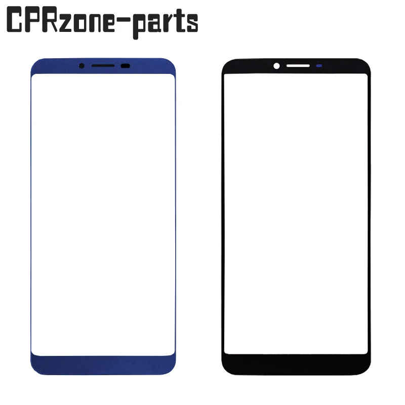 5,9" черный/синий для Cubot X18 plus передний Внешний сенсорный экран панели