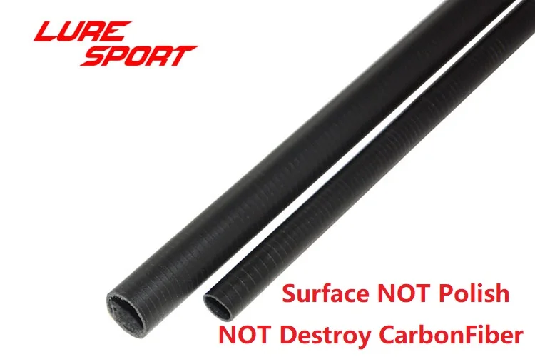 LureSport 2 Sets 2,1m 2,4m 2,7m 3m 4-teilige Mattschwarze Reise-Angelrute aus Carbon, M-Power, Komponente für die Rutenbau-Reparatur, DIY – Detail 3