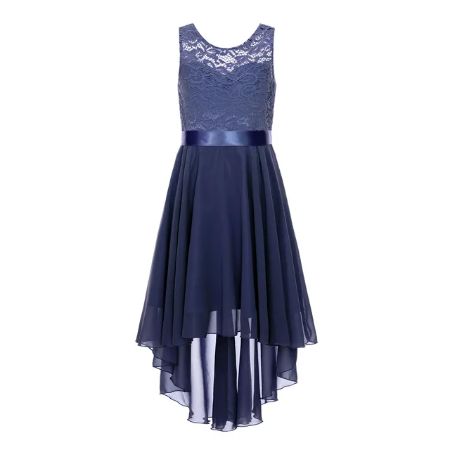 Low Pendulum Chiffon princess Dress 