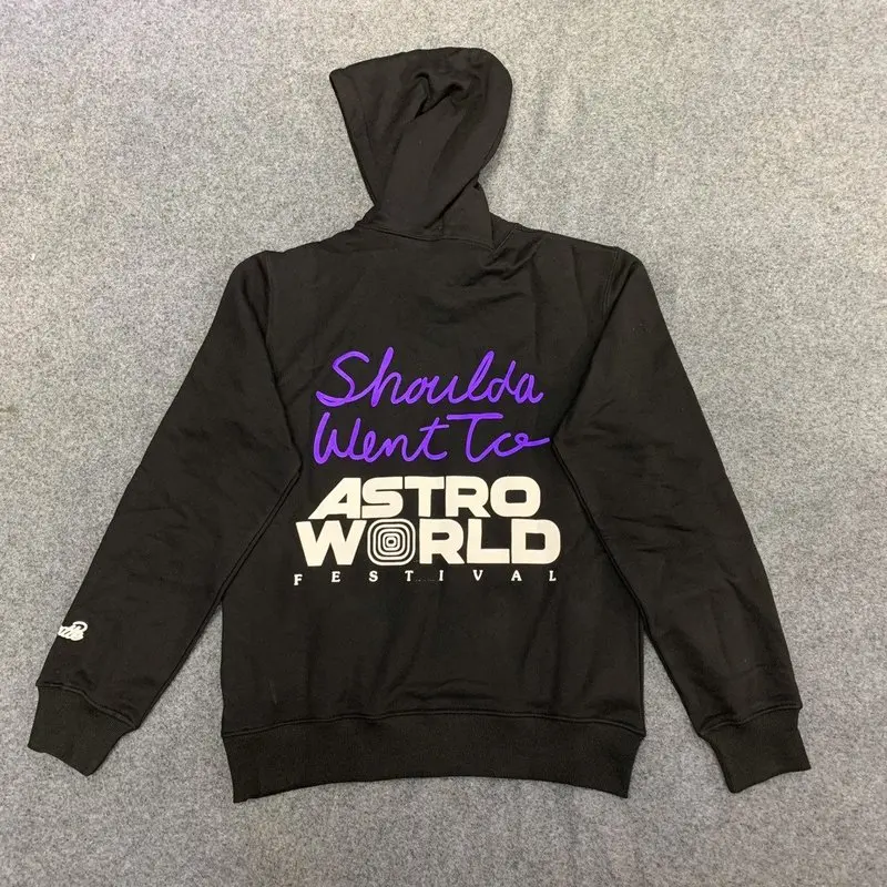 Новинка, толстовки ASTROWORLD, мужские, женские, модные, Хьюстон, Техасский, Shoulda, с принтом, толстовка, уличная, Трэвиса Скотта, толстовки