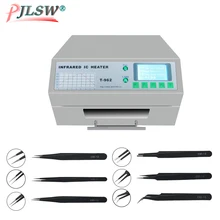 Puhui T962 110 V/220 V оборудование для оплавления 800W 180x235mm T-962 Инфракрасная печь для оплавления IC НАГРЕВАТЕЛЬ BGA SMD SMT паяльная станция